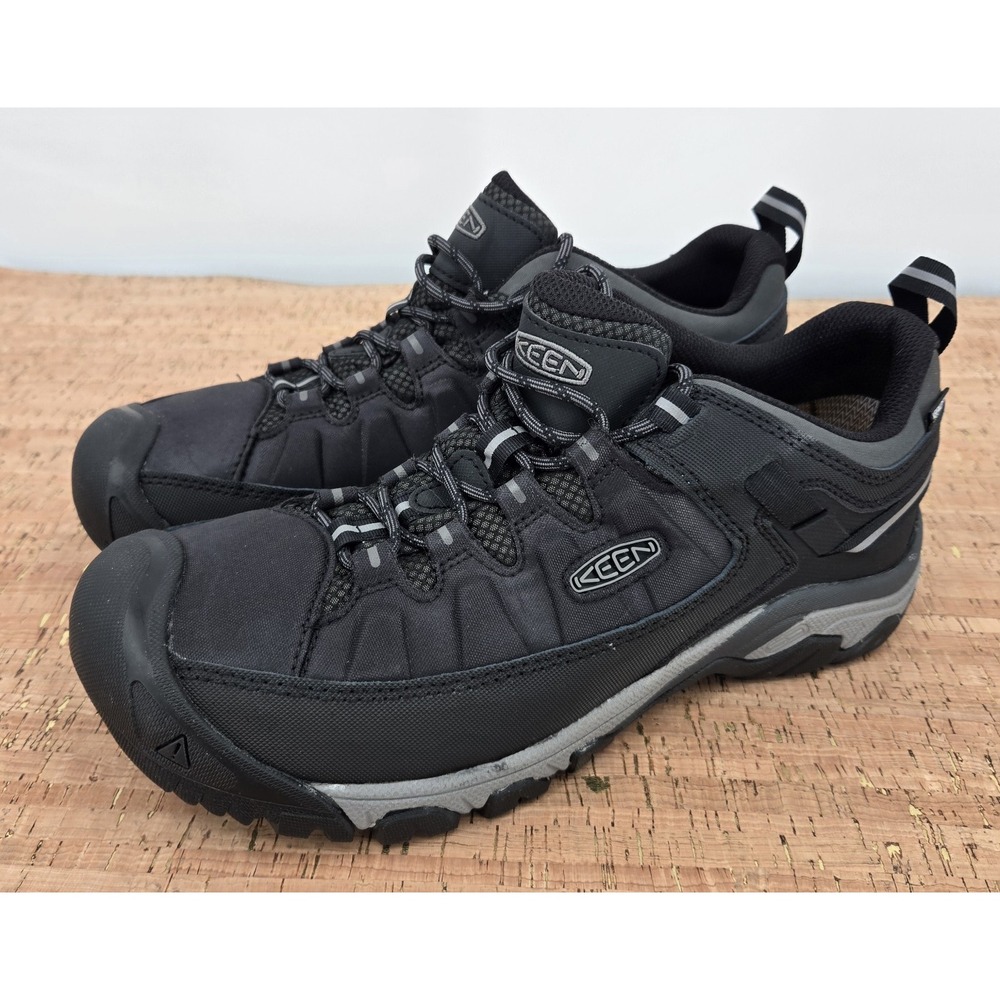 Keen Targhee Exp Wp Mens 11 Black Steel Grey Waterproof